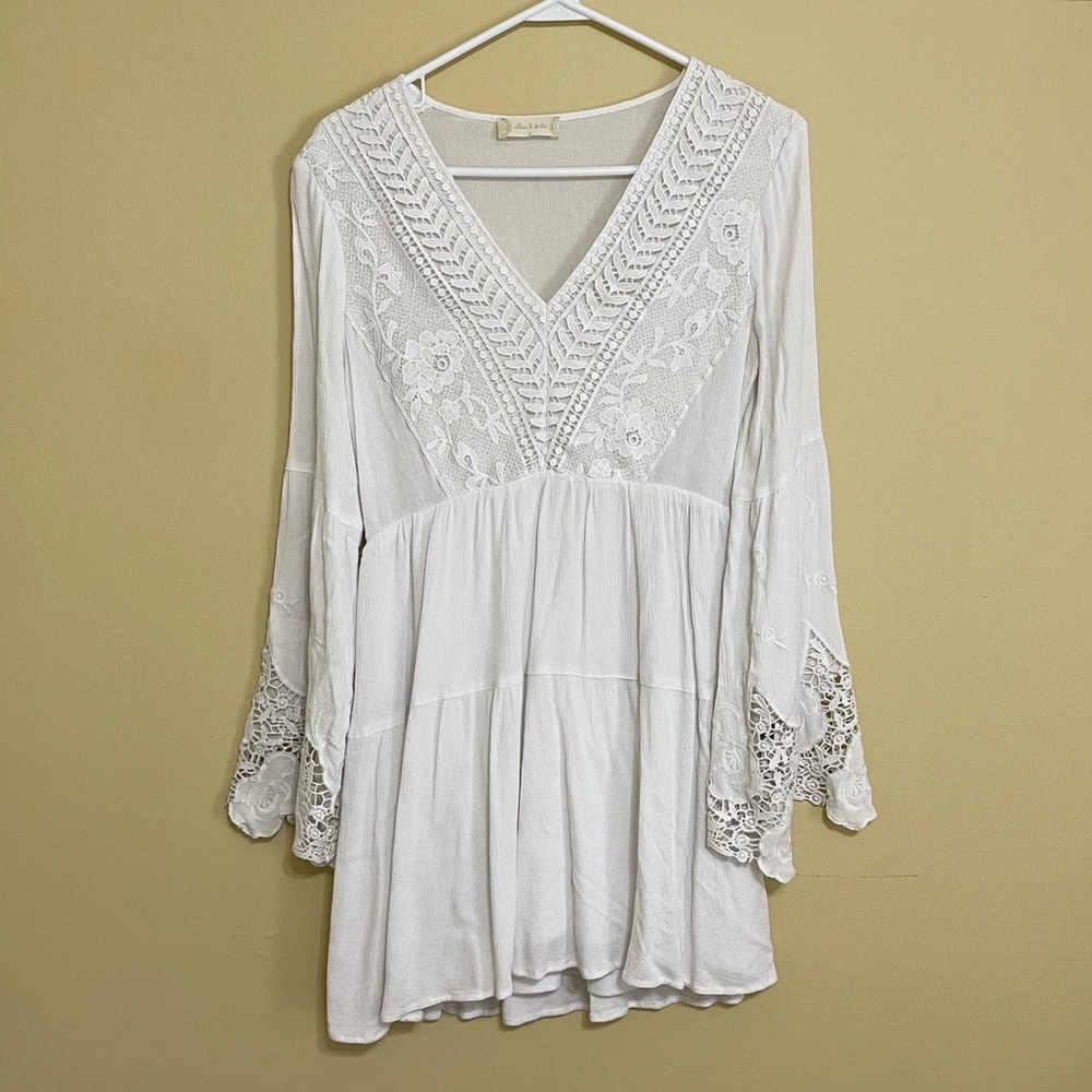 Altar’d State White Lace Dress